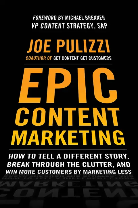Cover of Epic Content Marketing