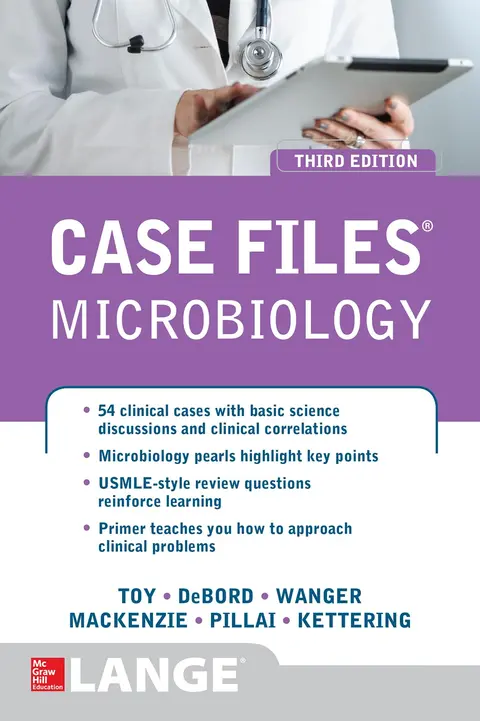 Cover of Case Files Microbiology (Case Files (Lange))
