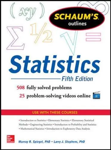Cover of Schaum's Outlines Statistics