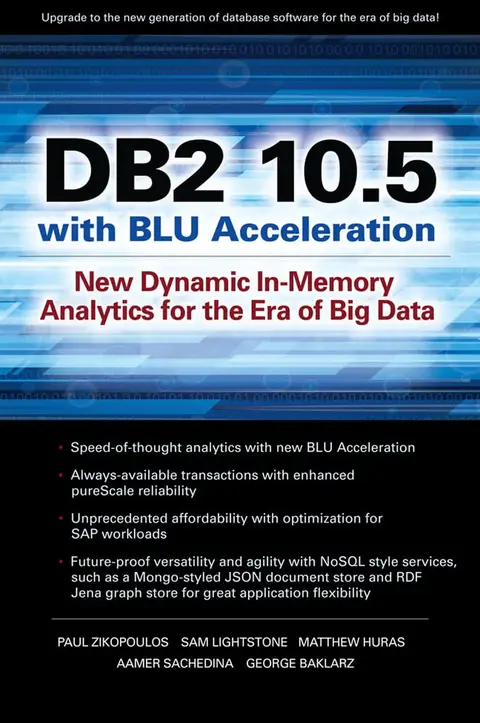 Cover of DB2 10.5 with Blu Acceleration