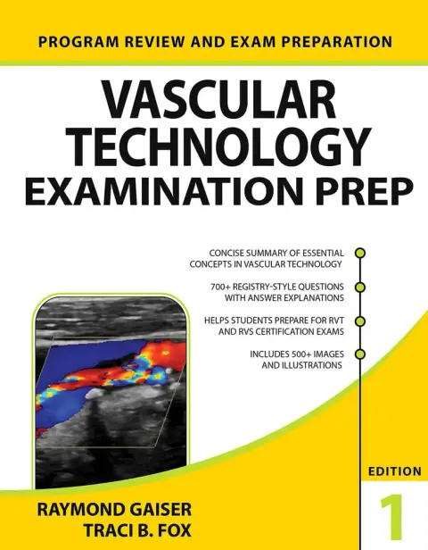 Cover of Vascular Technology Examination Prep