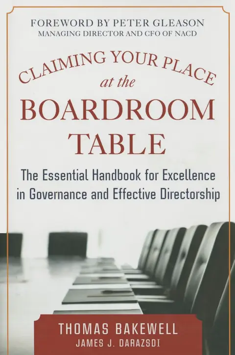 Cover of Claiming Your Place at the Boardroom Table