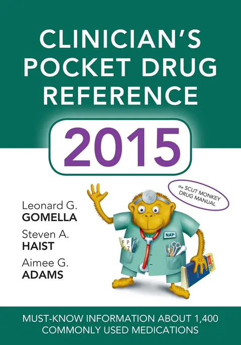 Cover of Clinicians Pocket Drug Reference 2015