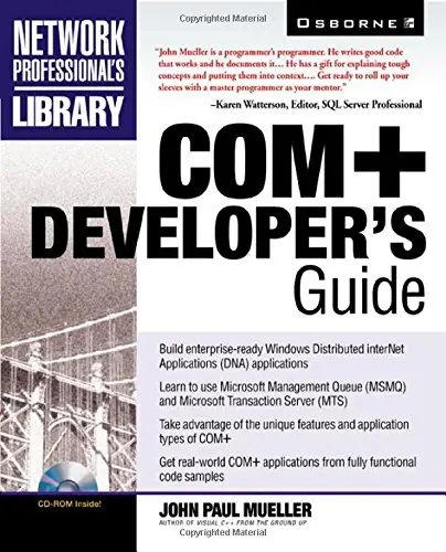 Cover of COM+ Developer's Guide
