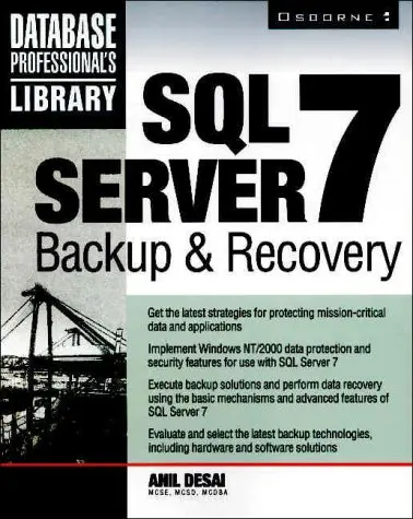 Cover of SQL Server 7 Backup and Recovery