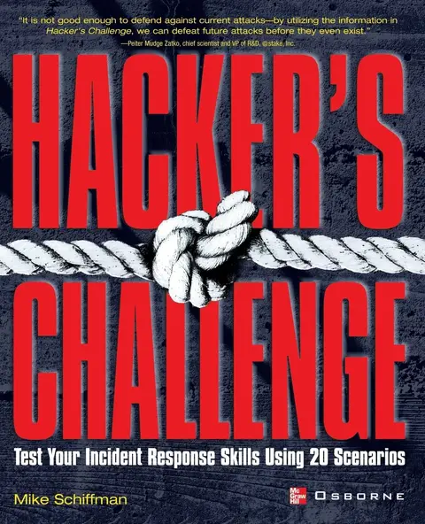 Cover of Hacker's Challenge