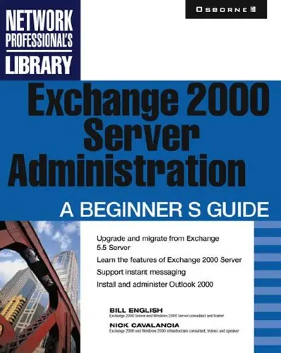 Cover of Exchange 2000 Server Administration