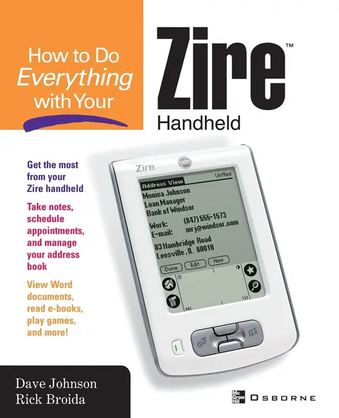 Cover of How to do Everything with Your Zire Handheld