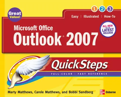 Cover of Microsoft Office Outlook 2007 Quicksteps