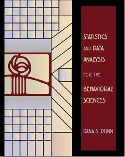 Cover of Statistics and Data Analysis for Behavioral Sciences