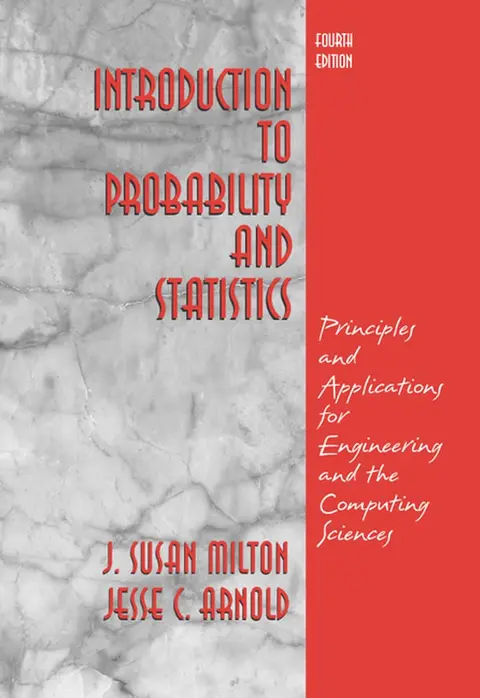 Cover of Introduction to Probability and Statistics