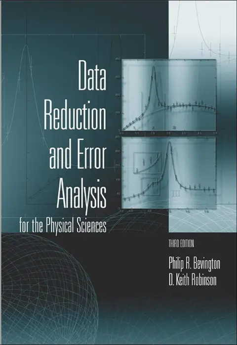Cover of Data Reduction and Error Analysis for the Physical Sciences
