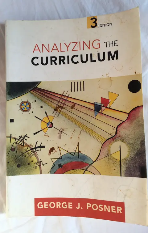 Cover of Analyzing the Curriculum