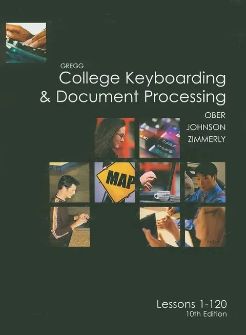 Cover of College Keyboarding, Lessons 1-120