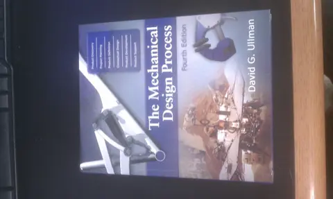Cover of The Mechanical Design Process