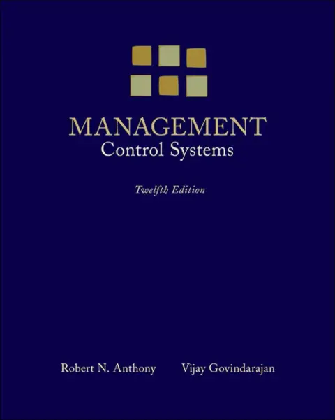 Cover of Management Control Systems