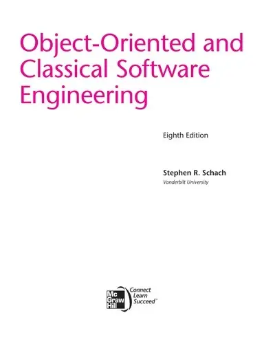 Cover of Object-Oriented and Classical Software Engineering