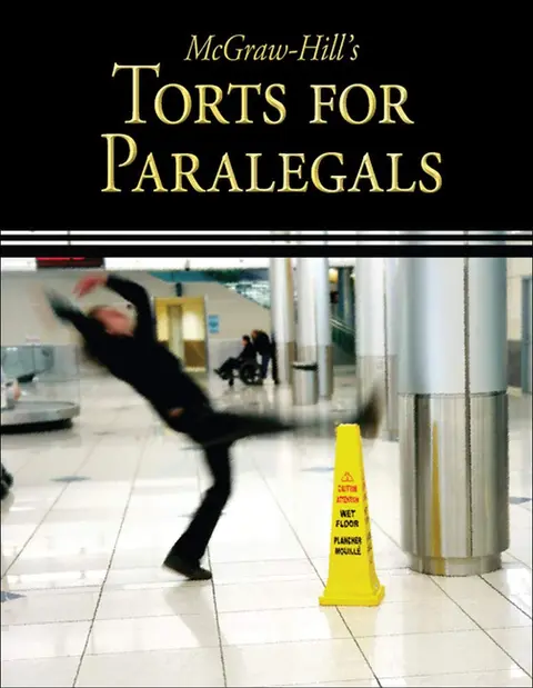 Cover of McGraw-Hill's Torts for Paralegals