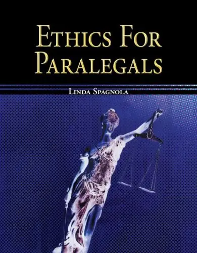 Cover of Ethics for Paralegals