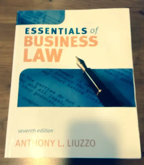 Cover of Essentials of Business Law