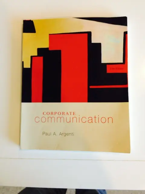 Cover of Corporate Communication