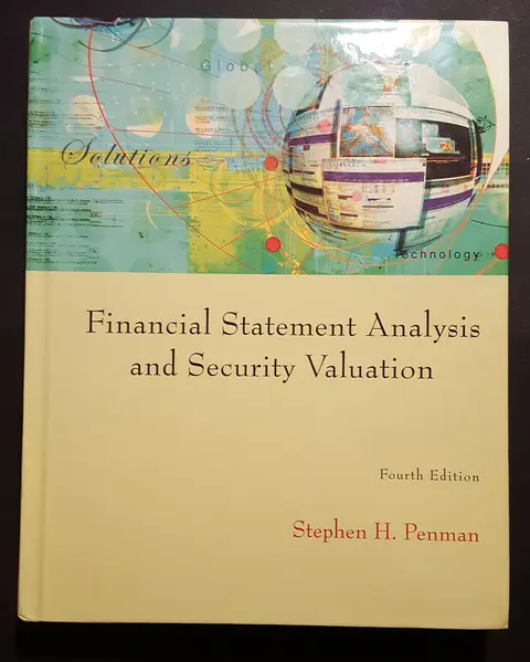 Cover of Financial Statement Analysis and Security Valuation