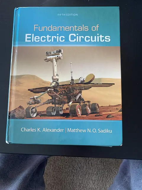 Cover of Fundamentals of Electric Circuits
