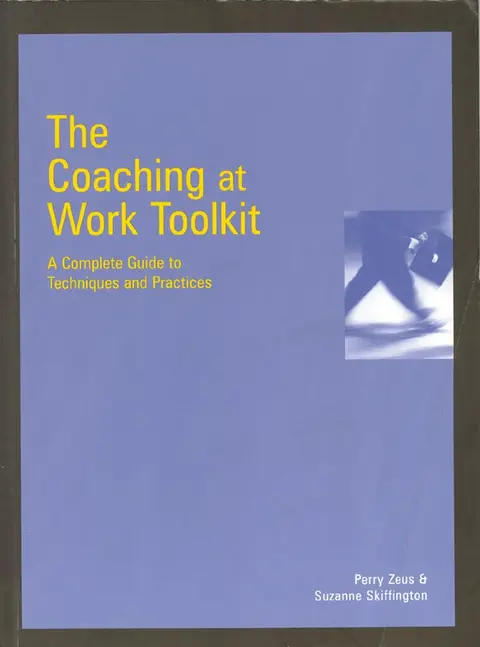 Cover of The Coaching at Work Toolkit