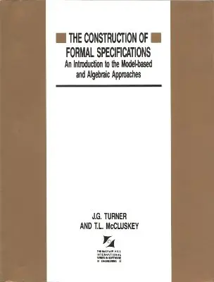 Cover of Construction of Formal Specifications