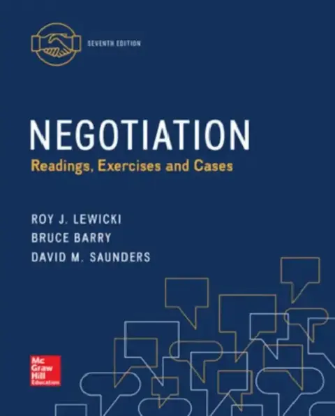 Cover of Negotiation