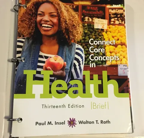 Cover of Connect Core Concepts in Health