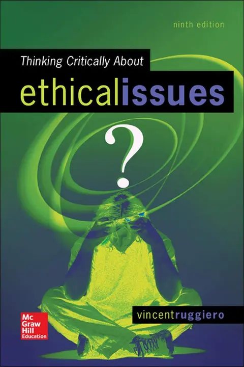 Cover of Thinking Critically About Ethical Issues