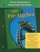 Cover of Pre-Algebra, Parent and Student Study Guide Workbook