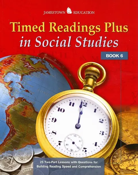 Cover of Timed Readings Plus Social Studies