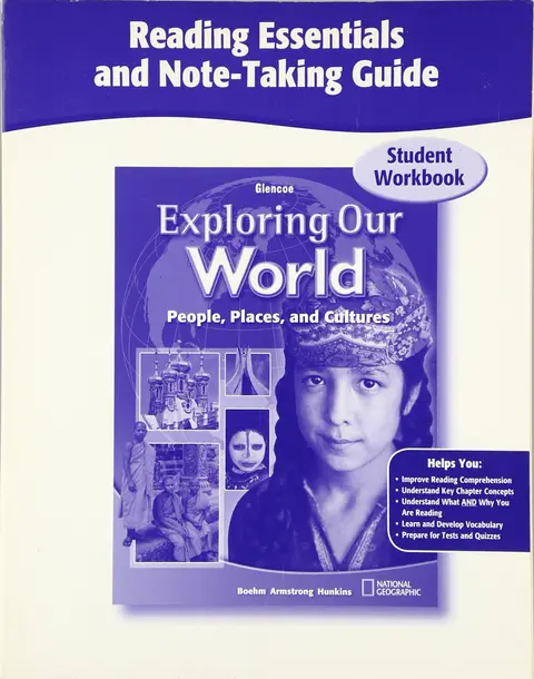 Cover of Exploring Our World, Reading Essentials and Note-taking Guide
