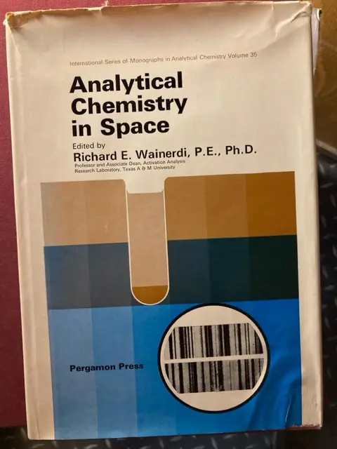 Cover of Analytical Chemistry in Space