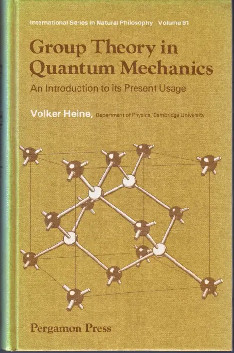 Cover of Group Theory in Quantum Mechanics