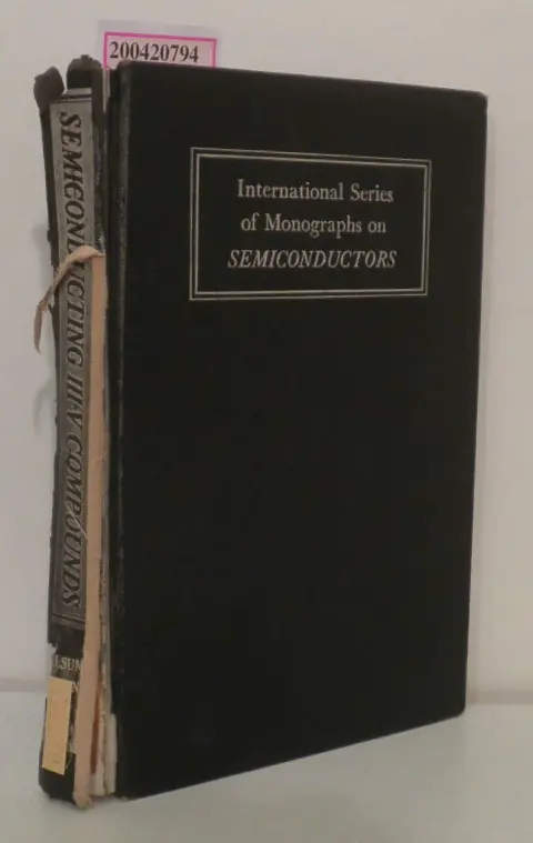 Cover of Semiconducting III-V Compounds