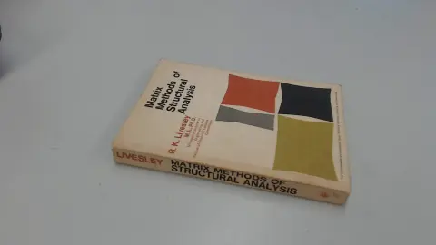 Cover of Matrix Methods of Structural Analysis