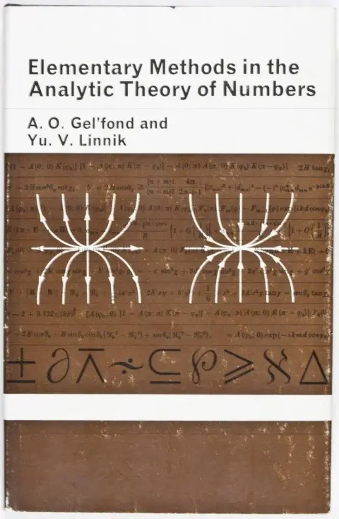 Cover of Elementary Methods in the Analytic Theory of Numbers