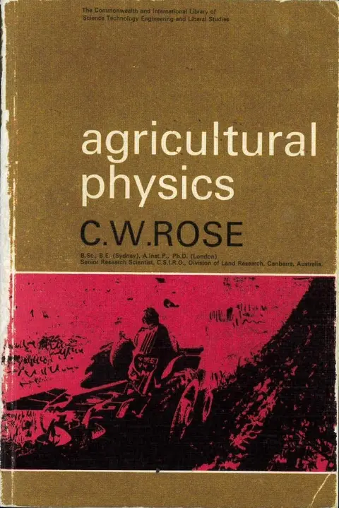 Cover of Agricultural Physics