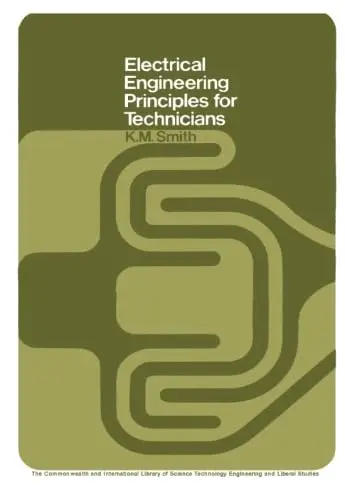Cover of Electrical Engineering Principles for Technicians