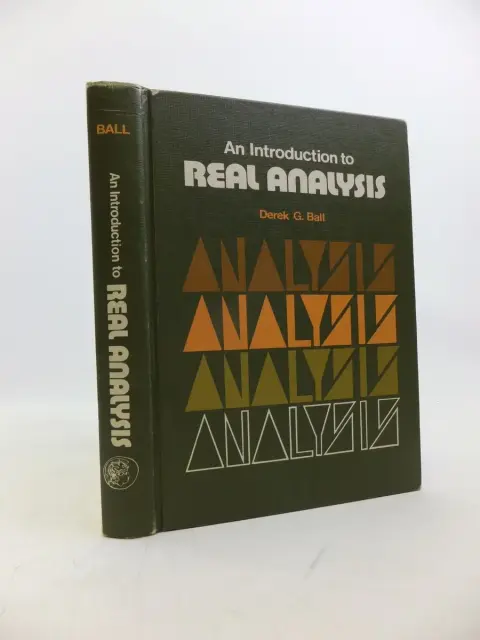 Cover of An introduction to real analysis