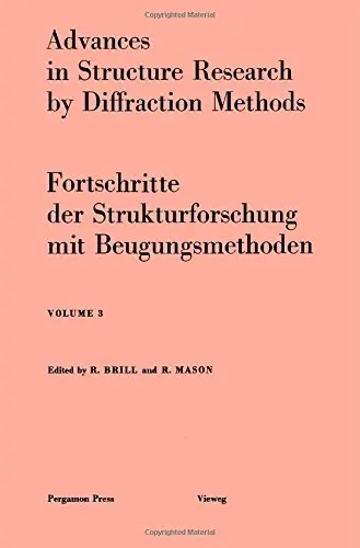 Cover of Advances in Structure Research by Diffraction Methods