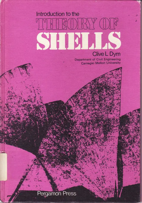 Cover of Introduction to the Theory of Shells