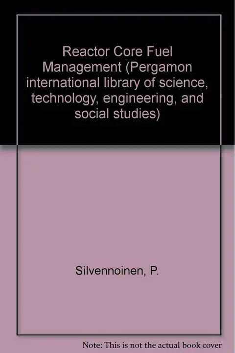 Cover of Reactor Core Fuel Management