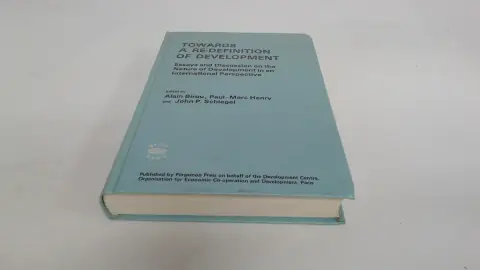 Cover of Towards a Redefinition of Development