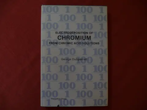 Cover of Electrodeposition of Chromium Acid Solutions