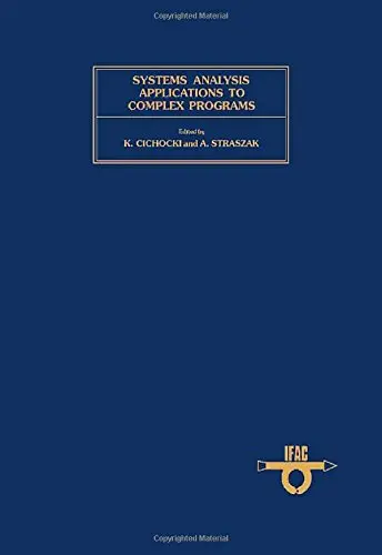 Cover of Systems Analysis Applications to Complex Programs