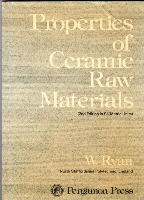 Cover of Properties of Ceramic Raw Materials